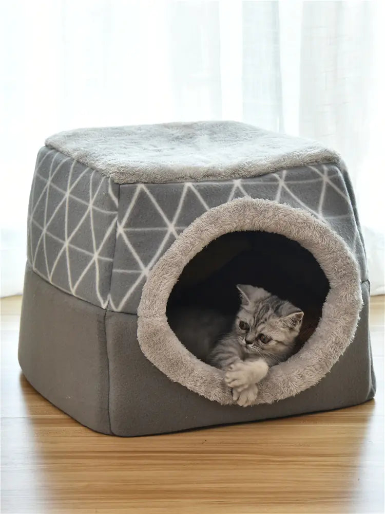 Cama para Gatos de Doble Uso