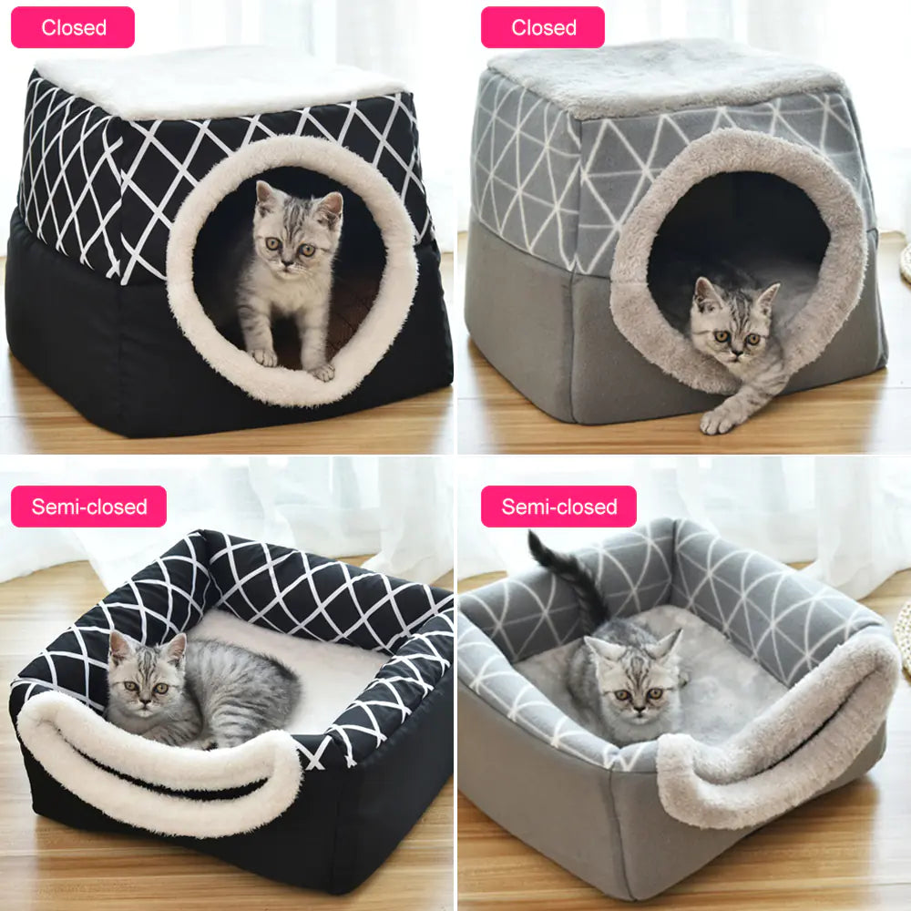 Cama para Gatos de Doble Uso